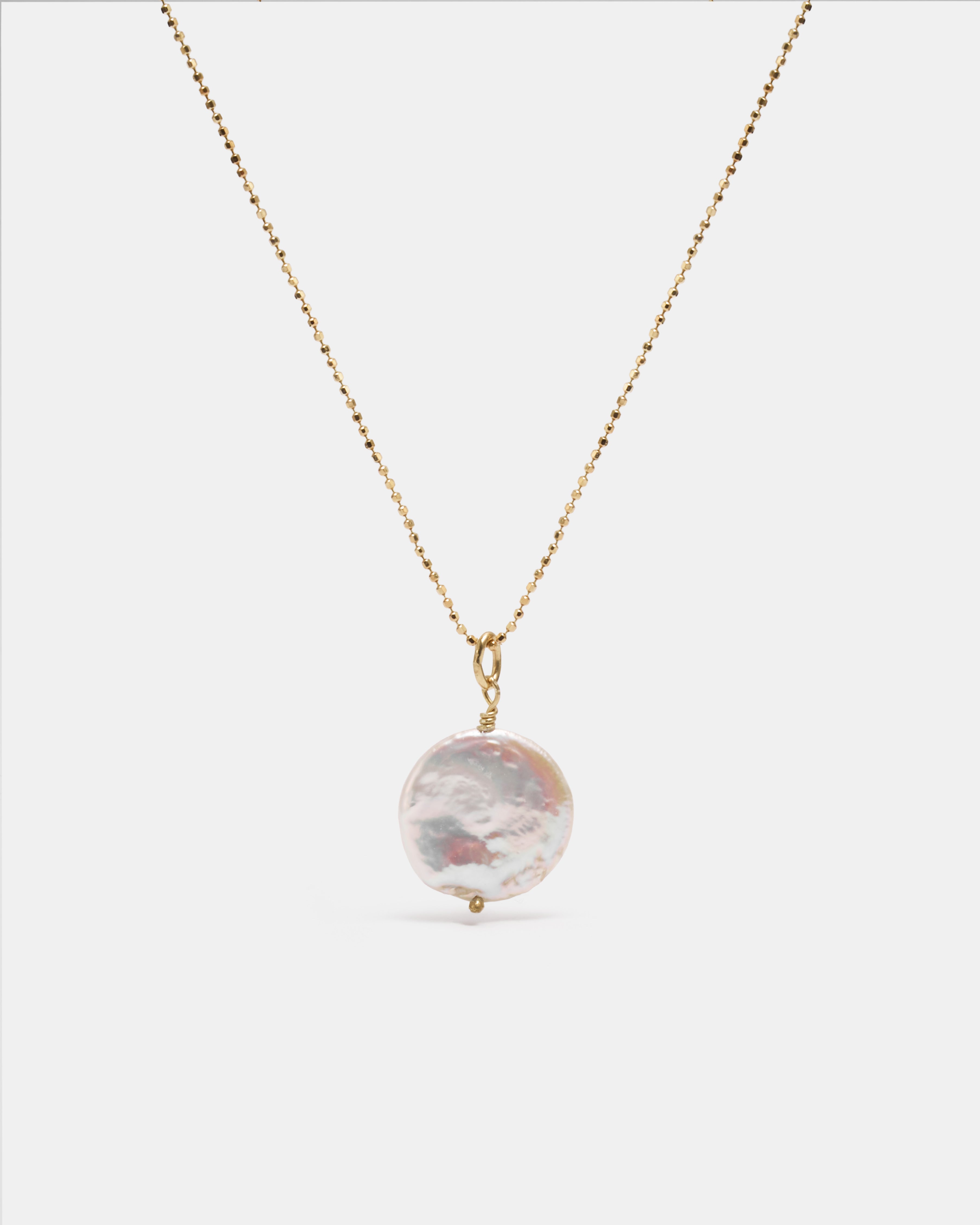 Pearl Charm Necklace