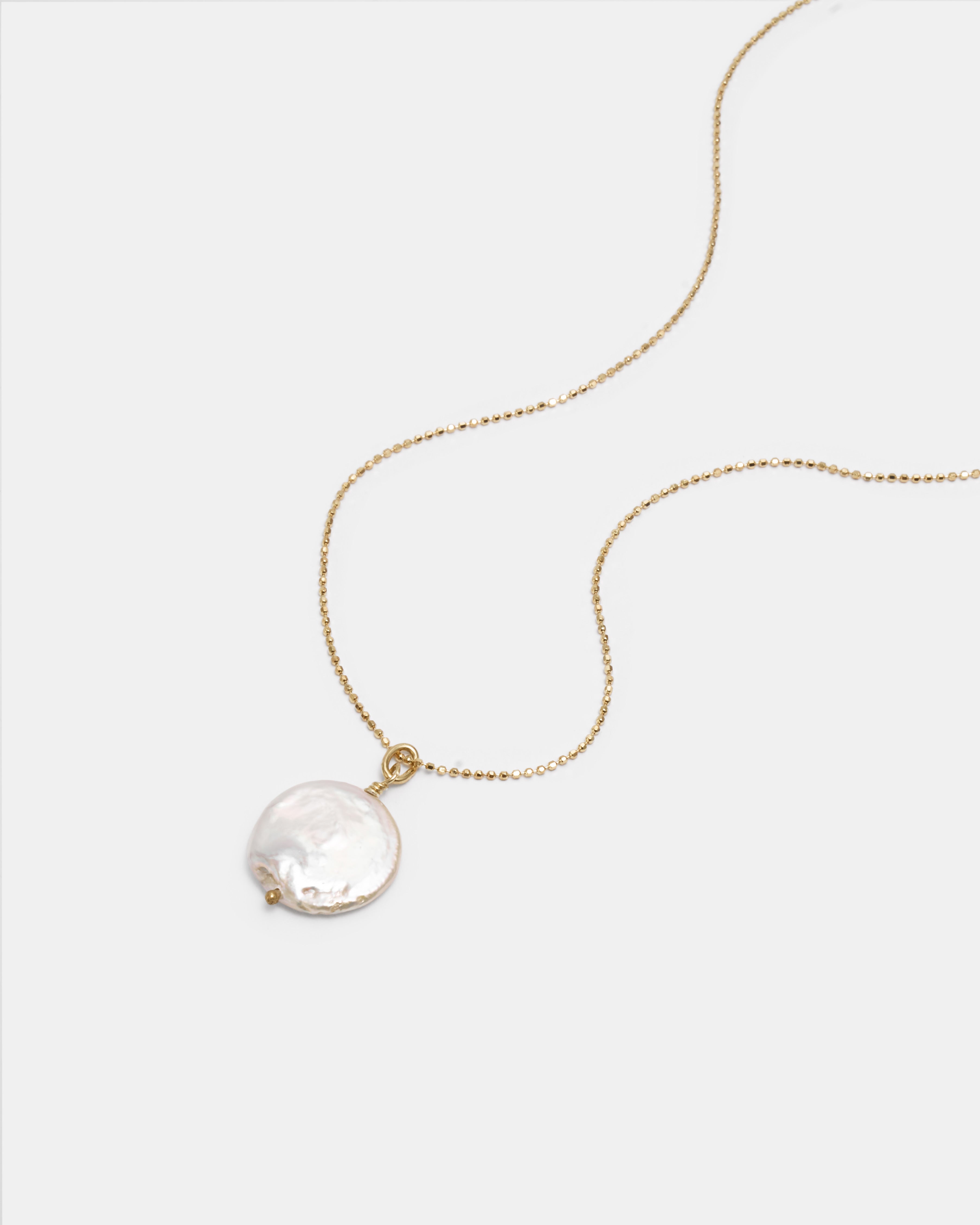 Pearl Charm Necklace