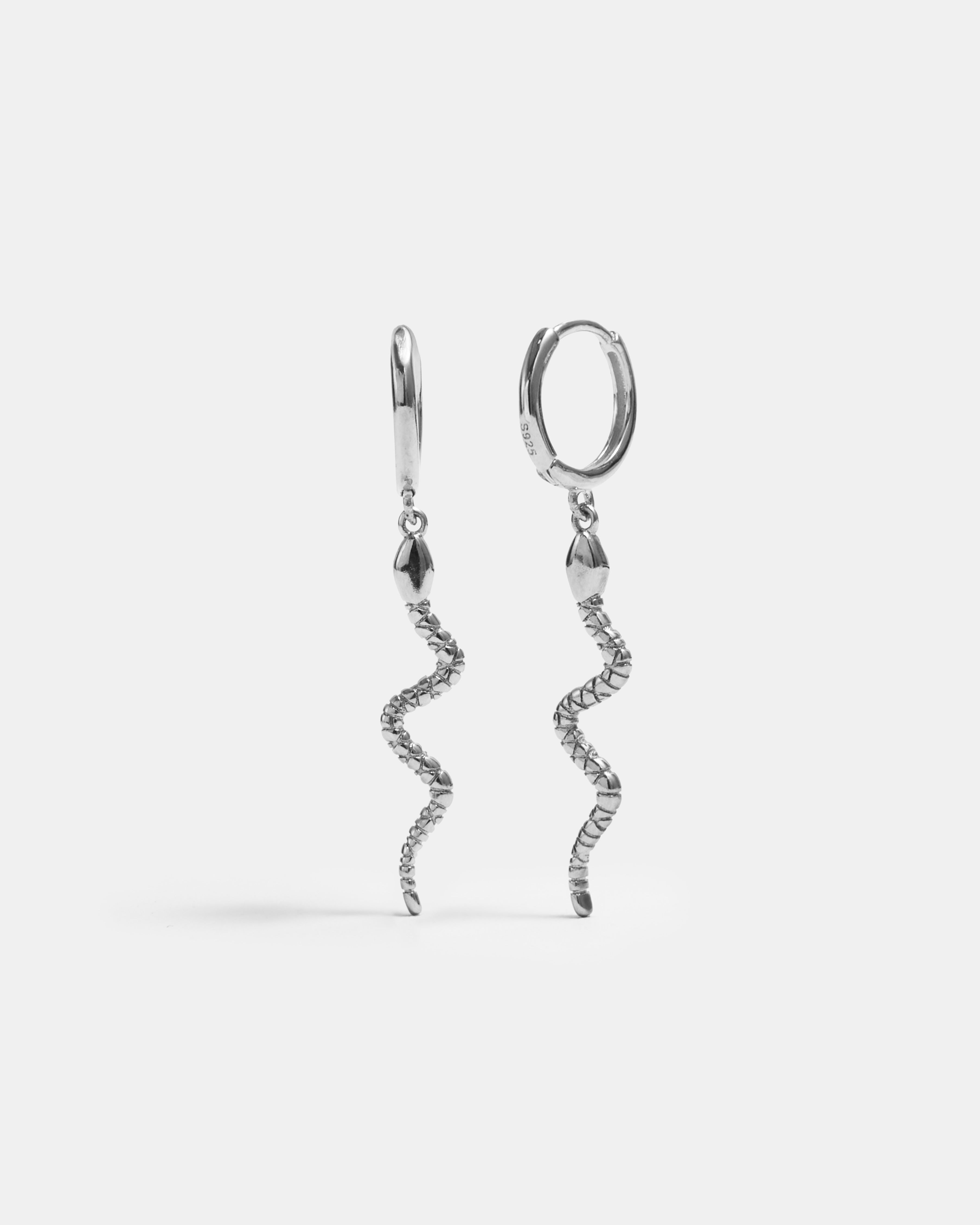 Snake Charm Hoops