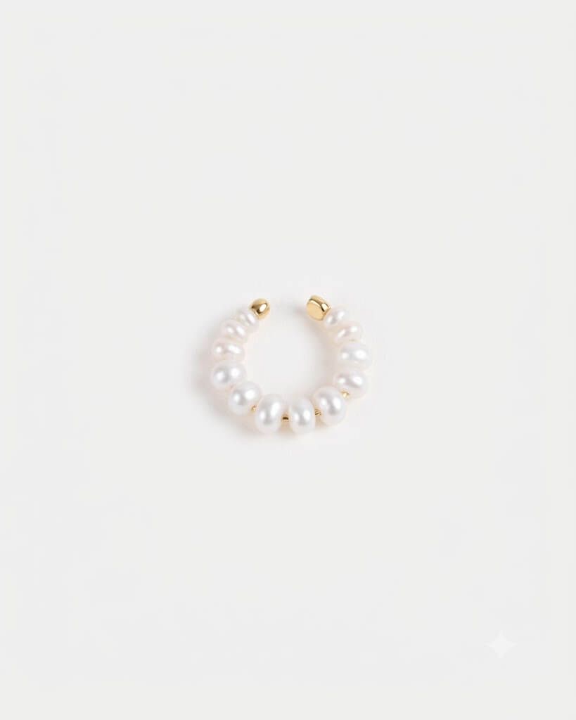 Pearl Earcuff Chunky