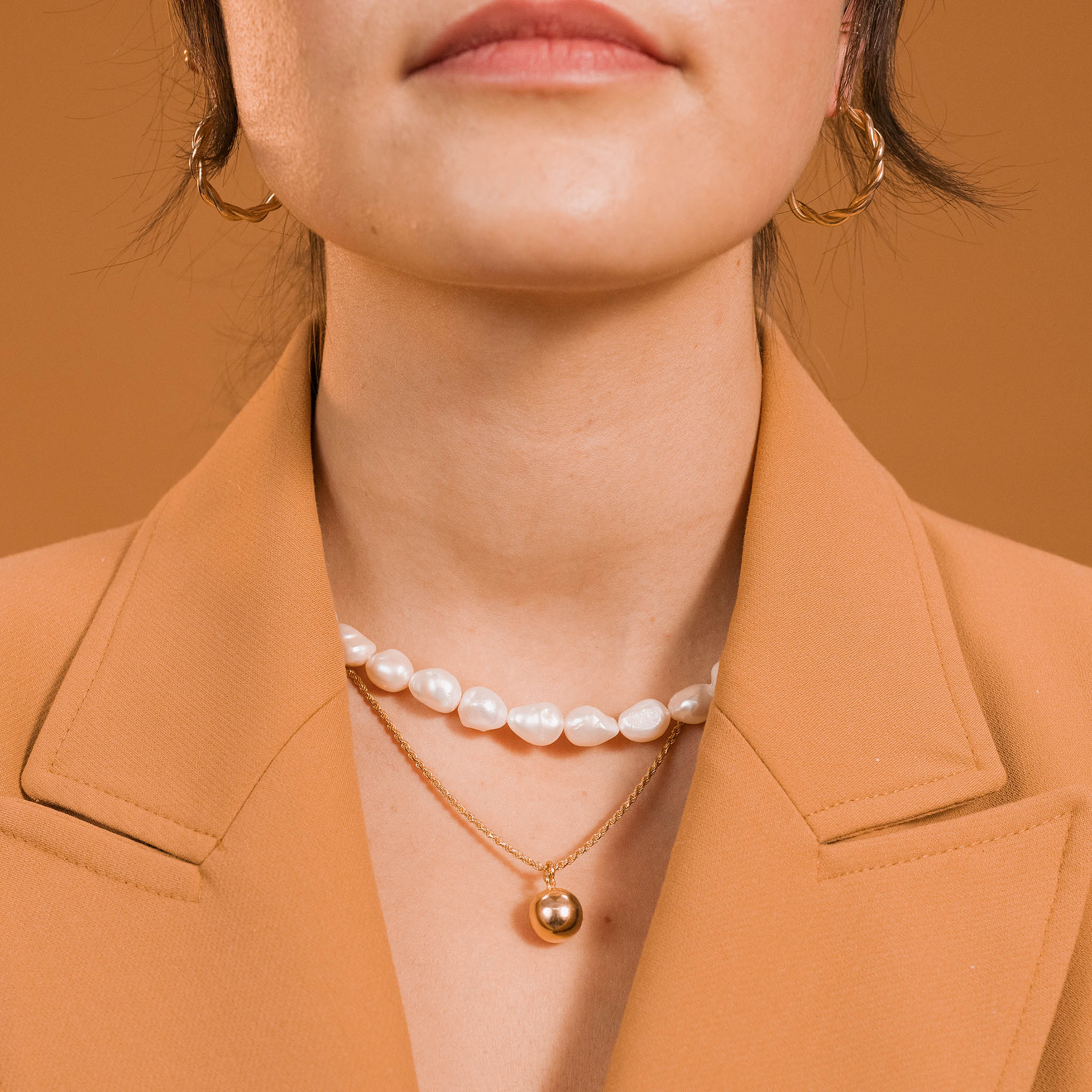 Jackie Pearl Necklace