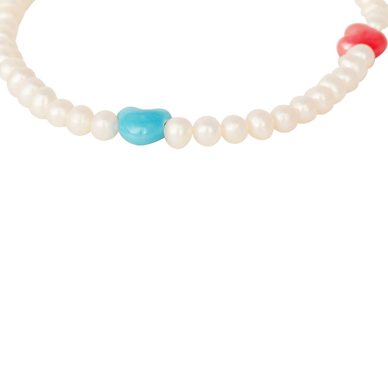 Michelle Pearl Necklace - Summer Edition