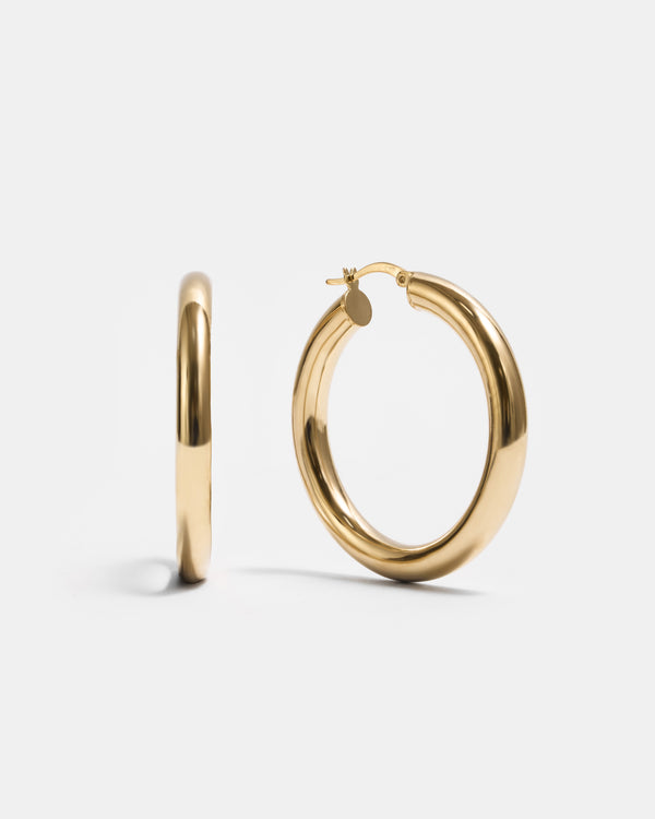 HELL JAS Bold Hoops
