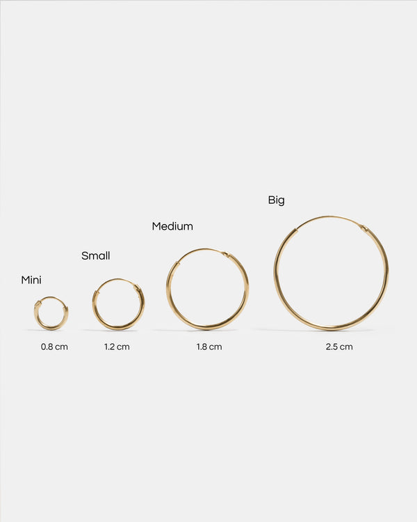 Basic Hoops Medium