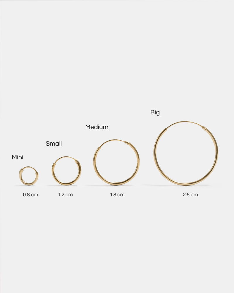 Basic Hoops Medium