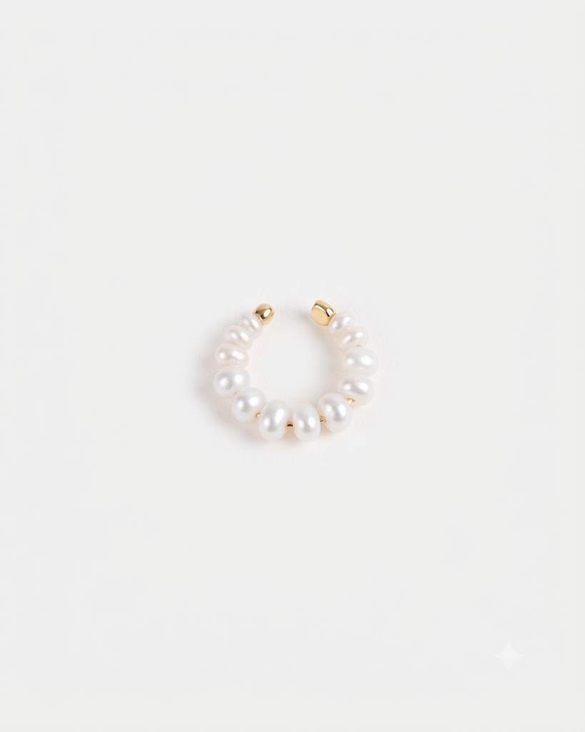 Pearl Earcuff Chunky