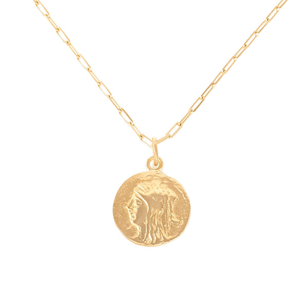 Woman Coin Necklace